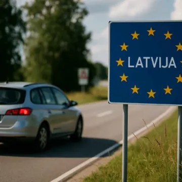 Чтобы пересечь границу на автомобиле нужно регистрироваться в очереди электронно