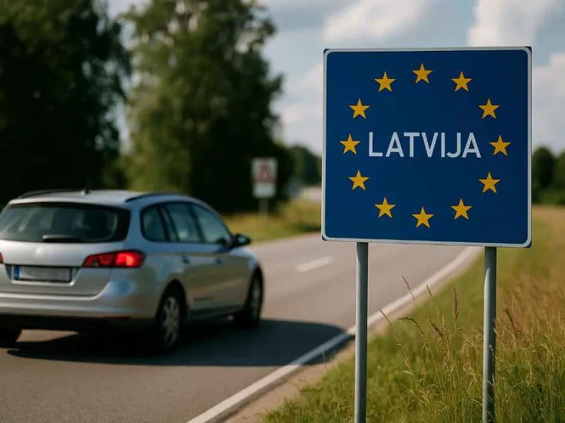 Šķērsojot ES robežu ar automašīnu, būs elektroniski jāreģistrējas